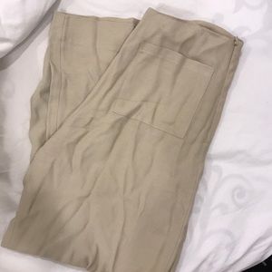 Wide leg culotte Reformation trousers